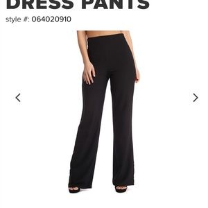 Windsor high waist wide leg trouser